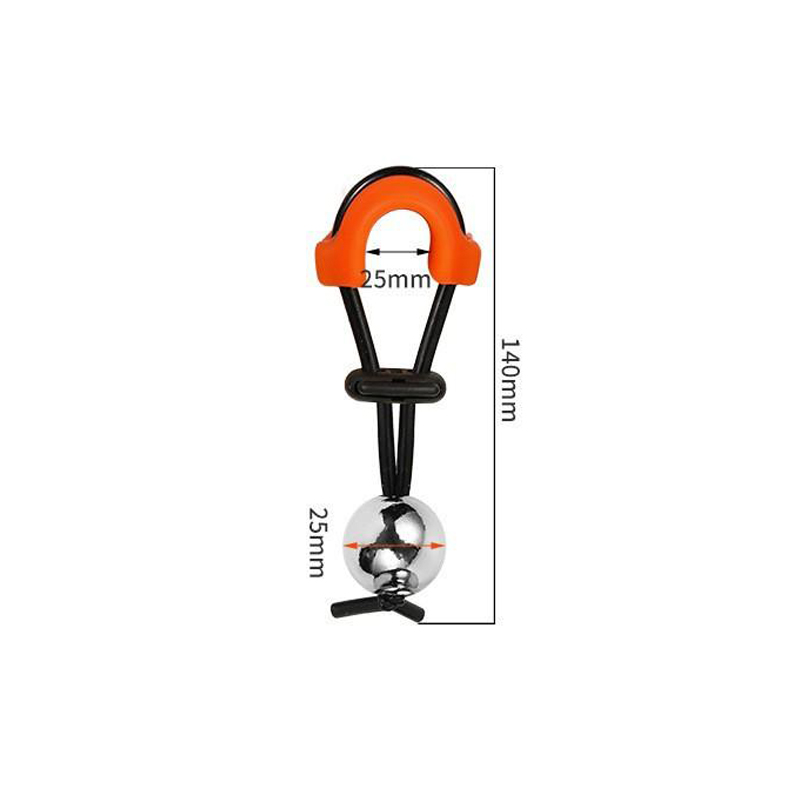 Металлические носилки для пениса - одинарный шарик (диаметр 25 мм)